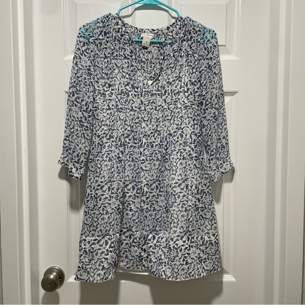 Club Monaco Silk Swim Coverup Dress